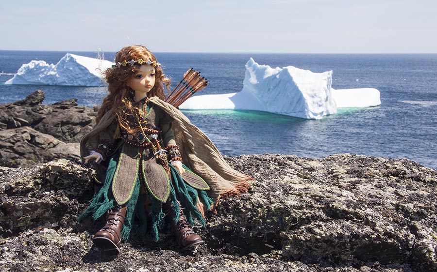 Lonnie Watching the Icebergs